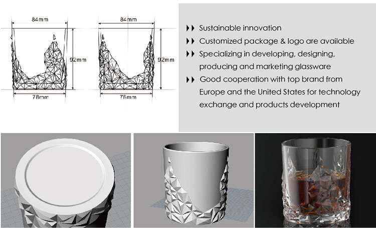 cheap 100ml water and tea glass cup