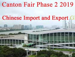 Chinese Import and Export Glassware Fair, Canton Fair Phase 2 2019 Guangzhou