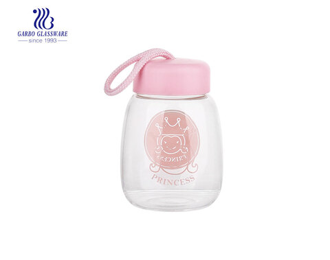 2020 New product pyrex glass promotional water bottle with logo