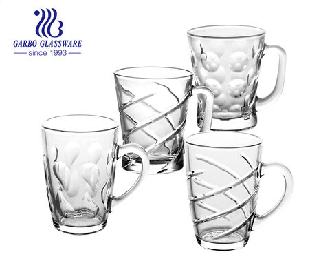 Élégance personnalisable : tasse à thé en verre personnalisée de 203 ml