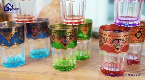 Unveiling Middle-East Inspired Moroccan Tea Cups | Glassware Manufacturer's Latest Collection