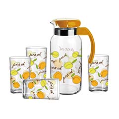 glassware manufacturer decal glassware sets