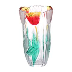 sanding glass vase