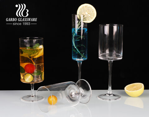 high-end luxury wine glass cup for drinking cocktail juice factory in china