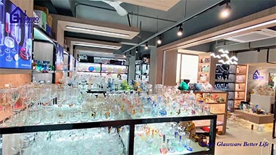 Glassware Showroom | Garbo - The Top Glassware Supplier