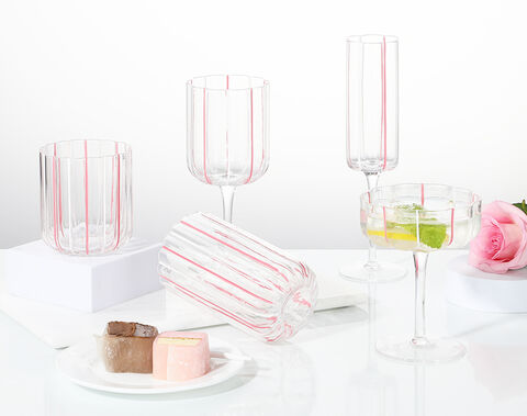 high-end gift items glass stemware